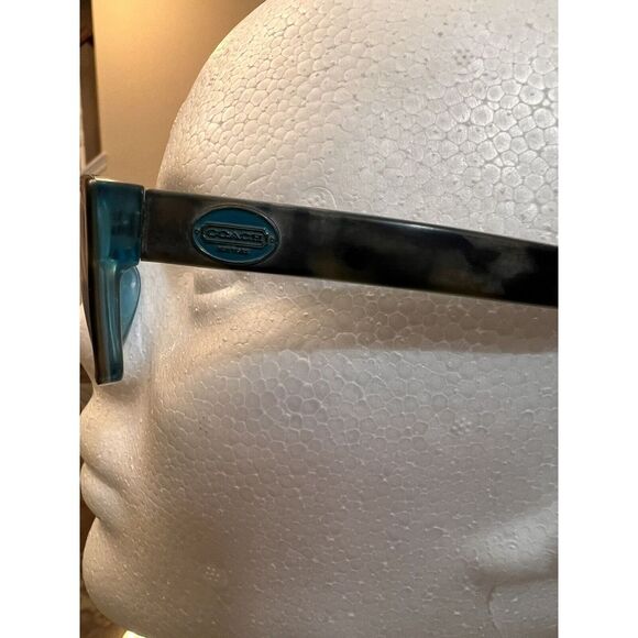 Coach Authentic Eyeglasses HC 6040 Brooklyn 5116 52 [] 16 135 Dark Tortoise/Teal - Picture 5 of 9